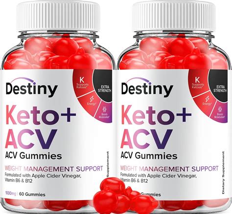 Destiny keto+acv gummies. Introducing Destiny ACV Gummies - the ultimate dietary supplement designed for weight management and overall well-being. Our potent blend includes Destiny Gummies 1000mg, Slim + Keto Plus ACV Gummies, and Destiny Keto Apple Cider Vinegar Gummies, making it easier than ever to achieve your health goals. 