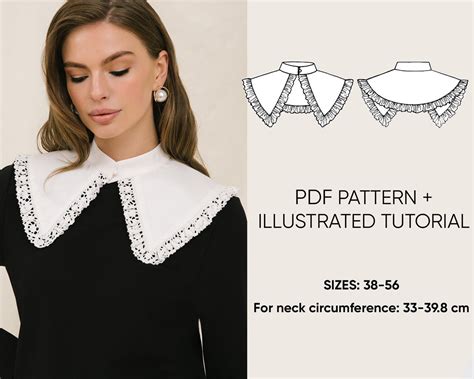 Detachable Collar PDF Pattern