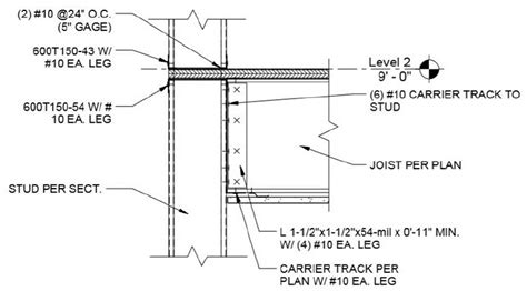 Detail of ledger framing system as drawn in building specimen... Download Scientific Diagram