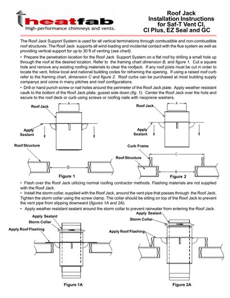 Detailed Installation Instructions for Saf-T Vent Horizontal …