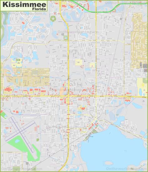 Detailed Satellite Map of Kissimmee - Maphill