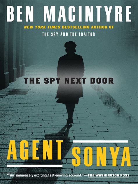 Details for: Agent Sonya › Bedford Public Library catalog