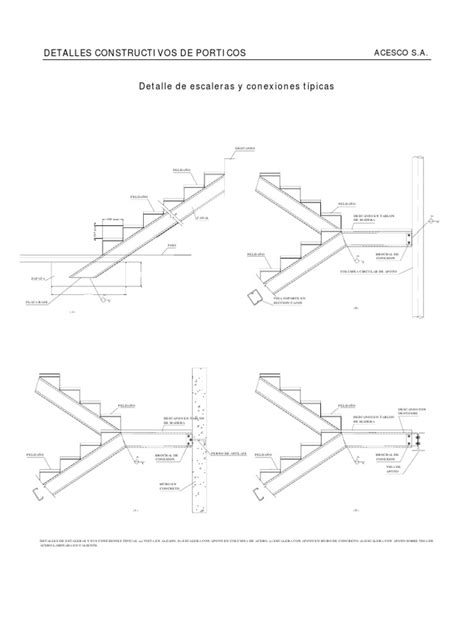 Detalles constructivos de escaleras pdf.  Detalle escaleras Este documento pres...