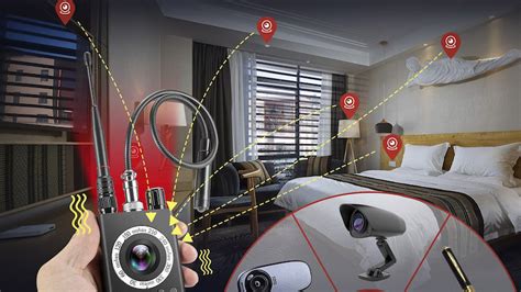 3. Buy a spy camera detector. If all else fails, spy camera detectors can scan for radio frequencies connected to hidden cameras. These can be easily bought online from websites like Amazon or ....