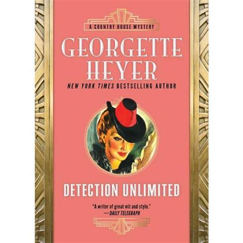 Detection Unlimited - (country House Mysteries) By Georgette Heyer ...