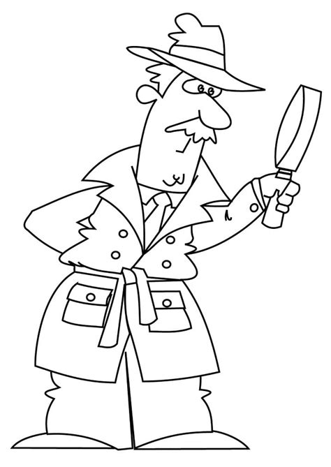 Detective Coloring