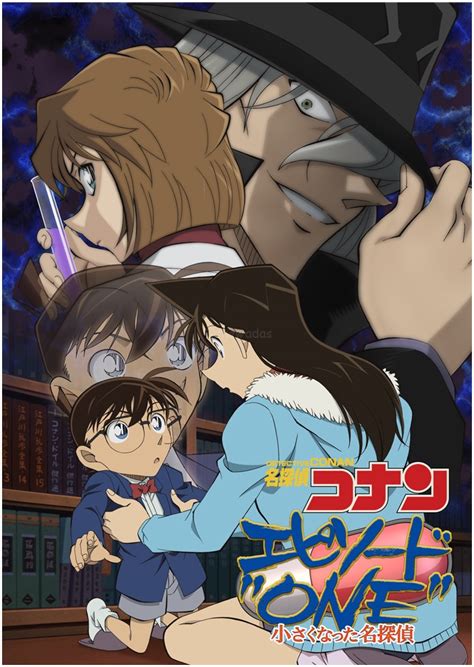While Conan and the Detective Boys help a man