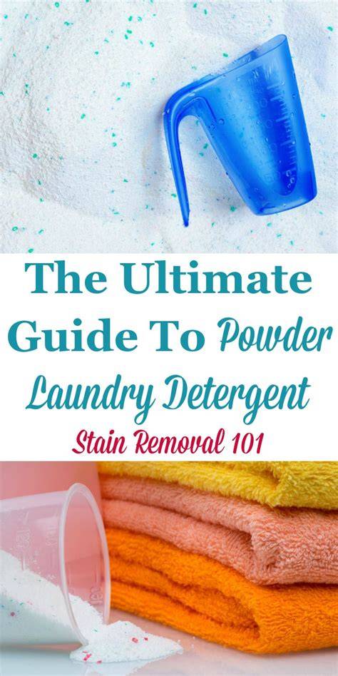 Detergent powder uses.  Learn the best practices for using powder deterg...