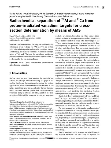 Determination of 41Ca with LSC and AMS: Method …