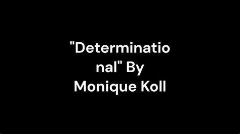 Download Determinational By Monique Koll