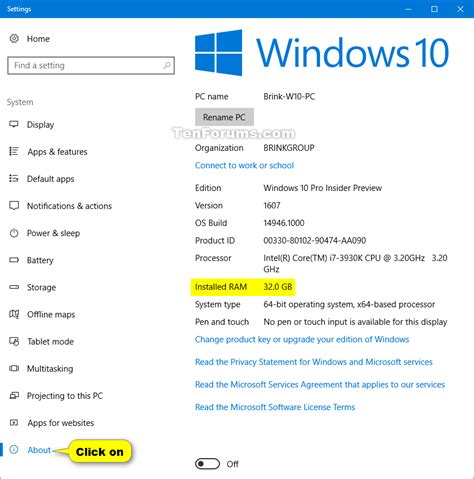 Determine System Memory Size, Speed, and Type in Windows 10