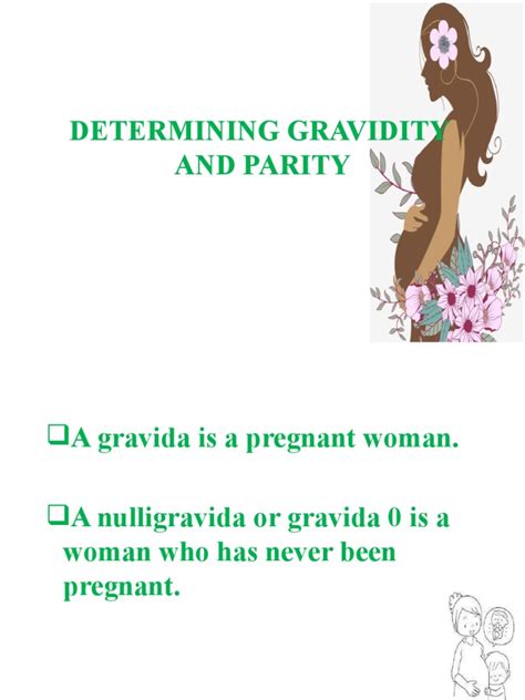 Determining Gravidity and Parity PDF Obstetrics Pregnancy