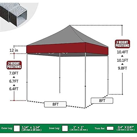 Determining the Right Pop Up Canopy Size: Stories and Benefits