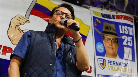 Detienen a seis personas en relación con el asesinato del candidato presidencial Fernando Villavicencio