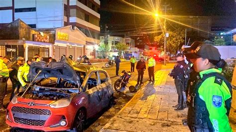 Detienen a seis personas tras explosión de un automóvil en Quito