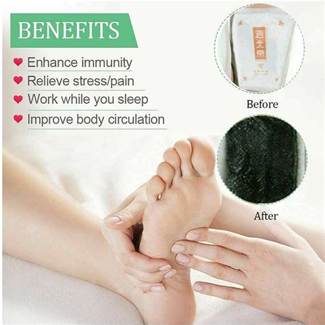 Detox Foot Patches Pads Feet Slimming Body Toxins Cleansing ... - eBay