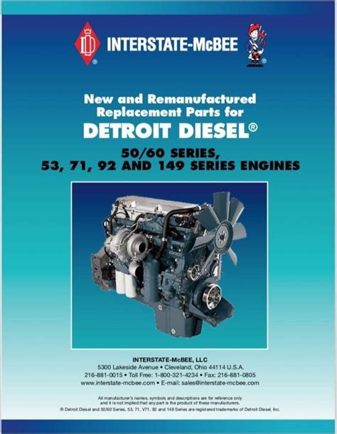 Detroit diesel 5060 series service manual. - Linde h 120 forklift service manual.
