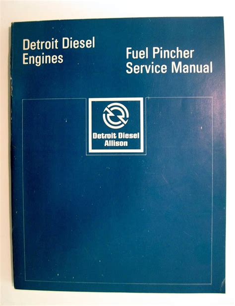 Detroit diesel engines fuel pincher service manual. - Chrysler crossfire year 2004 workshop service manual.