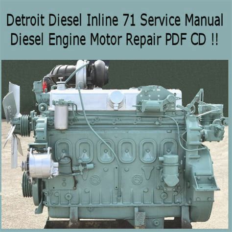 Detroit diesel inline series 71 service manual. - Afbeeldingen der fraaiste, meest uitheemsche boomen en heesters.