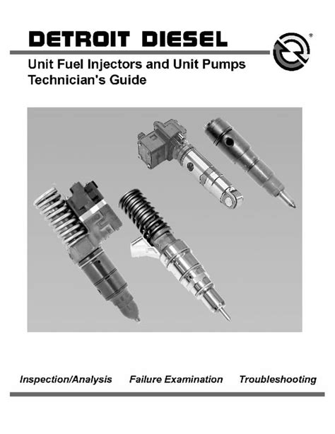 Detroit diesel unit injectors unit pump technician manual. - Face à la subversion dans l'eglise.