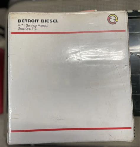 Detroit diesel v 71 service manual sections 1 3. - Chrysler town and country 2010 manual.