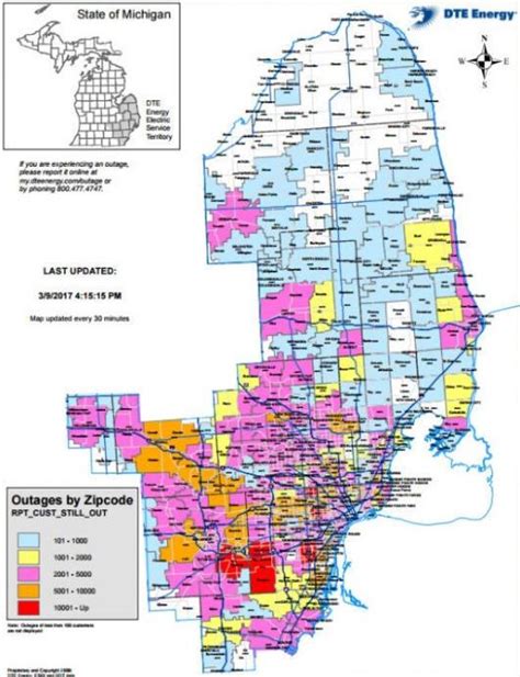 Detroit edison outage report. Please contact us using one of these methods: Use the file a complaint or compliment form to comment, and we'll reach out to you. Message us privately any day from 8 a.m. to 11 p.m. via Twitter or Facebook. Call General Customer Service for Residential Customers: 800.477.4747. Cal General Customer Service for Business Customers: 855.383.4249. 