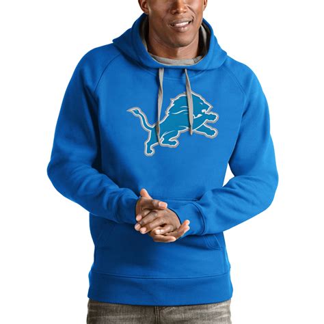 Lions Nike Pegasus Shoes; Lions Throwback Jerseys; Lions NFL X Staple; Lions Crucial Catch; Lions Salute to Service; Lions Adaptive Apparel; Lions WEAR by Erin Andrews; Lions Sideline Gear; Lions STAUD Collection; Lions Cold Weather Gear; ... Women's Antigua Blue Detroit Lions Victory Full-Zip Hoodie. Almost Gone! Ships Free. $59.99 $ …. Detroit lions nike hoodie