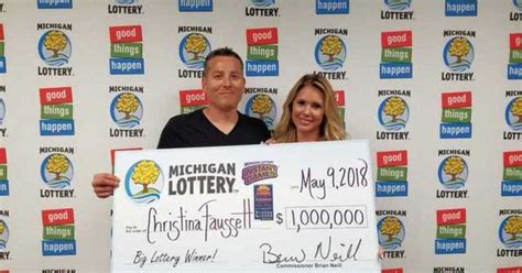 Michigan Lottery's official online homepage with 24 hour 