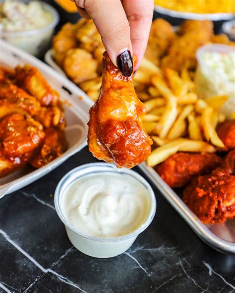 Detroit Wing Company offers premium chicken wings, chicken sandwiches, chicken tenders, chicken wraps and more which all feature both classic and innovative flavors. With multiple locations, we provide a premium experience for wing lovers, whether it’s take out or fast, reliable delivery.. 