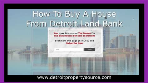 Detroitlandbank - Aug 15, 2023 · Occupants currently living in land bank-owned houses are encouraged to come forward and contact the organization directly by emailing buyback@detroitlandbank.org or by calling (313) 974-6869. More ... 