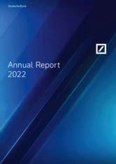 Deutsche Bank AG - AnnualReports.com