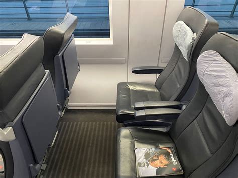 Deutsche bahn first class.  Local train 1st class is quite different from...