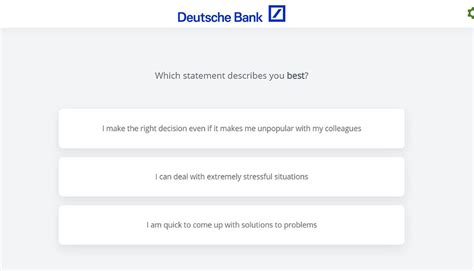 Deutsche bank behavioural and ability assessment reddit. .  Jul 24, 202...