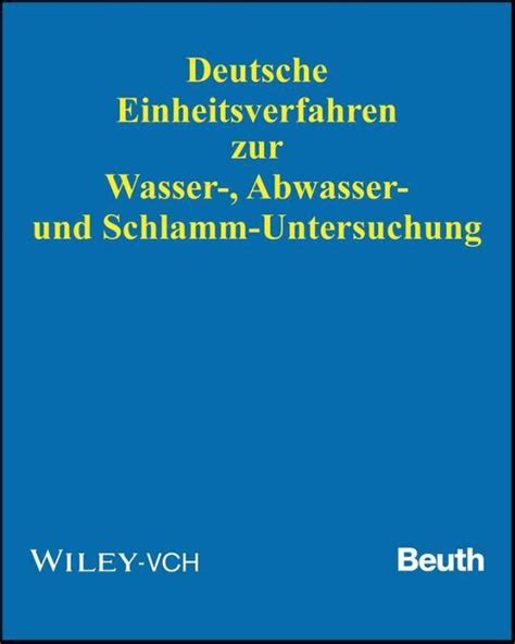 Deutsche einheitsverfahren zur wasser, abwasser und schlamm untersuchung. - The complete idiots guide to being psychic.