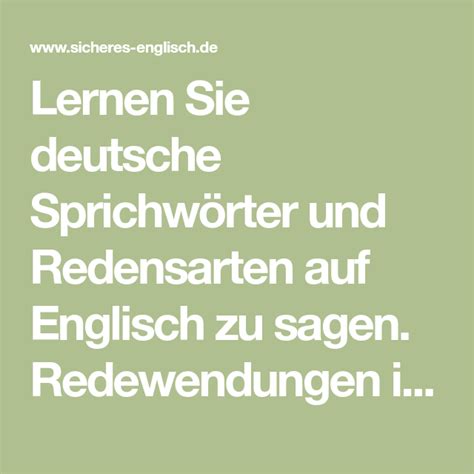 Deutsche sprichwörter und redensarten mit ihren englischen und französischen gegenstücken. - Telstar workshop manual download tx5 626.