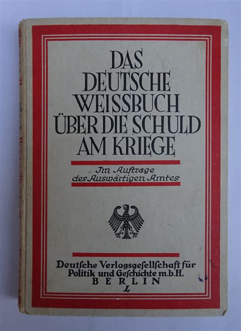 Deutsche weissbuch über die schuld am kriege. - Vw golf tdi bluemotion 2010 manual.