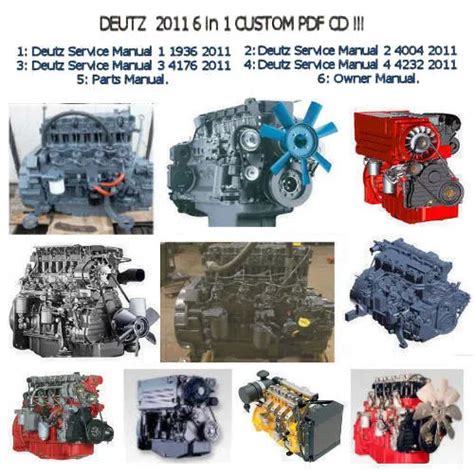 Deutz 2011 engine workshop service repair manual 1. - 606 john deere bush hog operators manual.