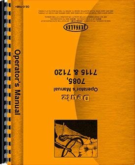 Deutz 7085 tractor brakes repair manualmanualpremium. - Free 1997 accord service manual pdr.