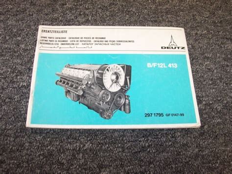 Deutz f12l413 engine service workshop manual. - Kenmore sewing machine manual model 12814490.