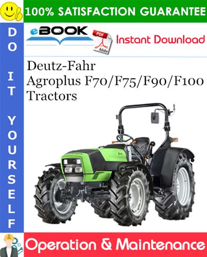 Deutz fahr agroplus f70 f75 f90 f100 operating manual. - The global human manual and you shall know the truth.