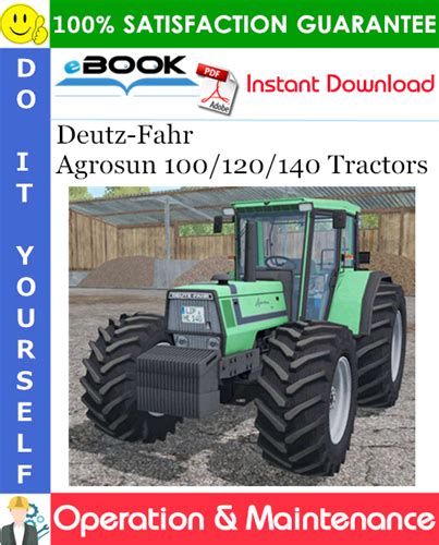 Deutz fahr agrosun 100 120 140 owner user manual. - 2002 murray 18 hp lawn tractor manual.