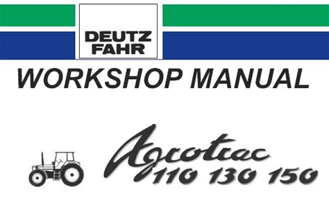 Deutz fahr agrotrac 110 130 150 tractor workshop service repair manual download. - Croissance de pandalus borealis (krøyer) dans le nord-ouest du golfe du saint-laurent (territoire de sept-iles).