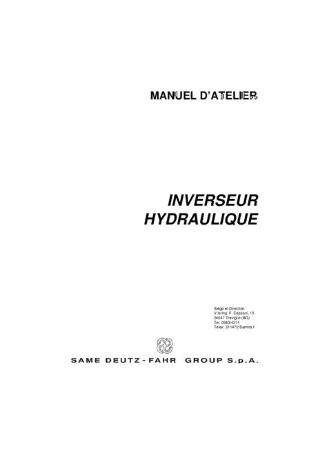 Deutz fahr hydraulic inversor 80 105 hp service repair workshop manual. - Abstraktum in der französischen literatursprache des mittelalters.