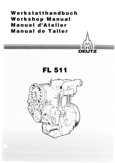 Deutz fl511 fl 511 engine serive repair workshop manual. - Service manual delco remy cs 130.