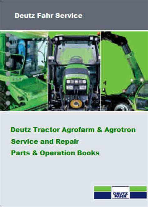 Deutz tractor service and repair manual. - Manual service vw golf mk4 tdi vzduch.