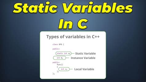 Dev C++ static Variables YouTube