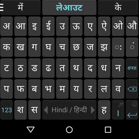 Devanagari Keyboard Image Oppidan Library