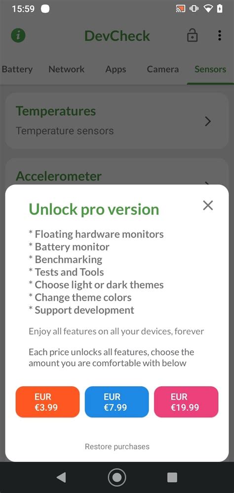 Devcheck apk. 28 Monitor your hardware in real time and get complete informa...