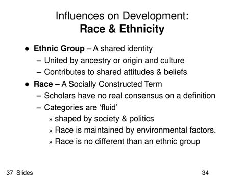 Development And Ethnicity
