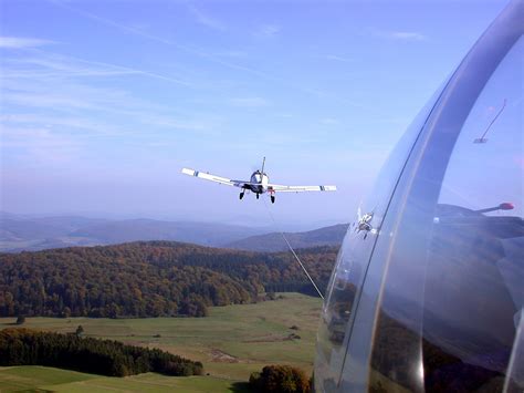 Development of Aerotow in Gliding